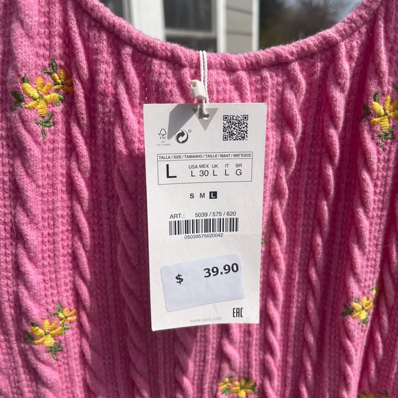 Never worn Zara mini dress - Picture 1 of 5